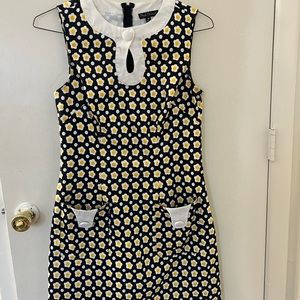 Smak Parlour/Unique Vintage 60s Mod Style Flower Dress